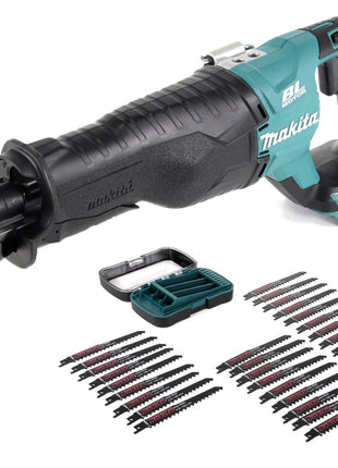 Makita DJR 187 Z Akku Reciprosäge 18 V Brushless Säbelsäge + Reciprosägeblatt Set P-81278 - Toolbrothers