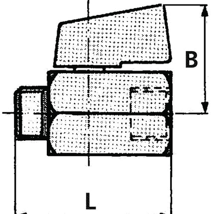 RIEGLER Mini-robinet à bille VALVE LINE 13 mm 1/2 ( 4163000192 )