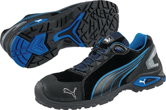 PUMA scarpa di sicurezza Rio Black Low taglia 45 nero/blu ( 4300700405 )