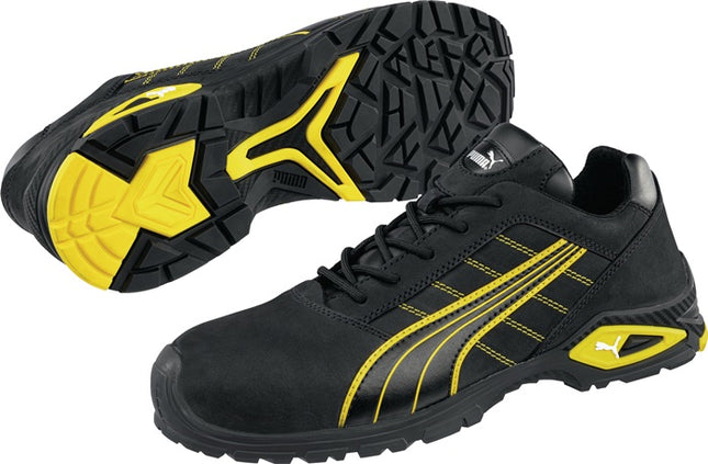 Zapato de seguridad PUMA Amsterdam Low talla 41 negro/amarillo ( 4300700421 )