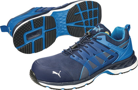 Zapato de seguridad PUMA VELOCITY 2.0 BLUE LOW talla 39 azul (4300700609)