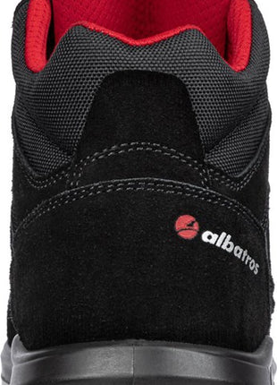 ALBATROS Sicherheitsstiefel CLIFTON MID Größe 43 schwarz/rot ( 4300700683 )