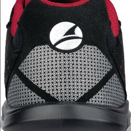 ALBATROS zapato de seguridad GRID LOW talla 44 negro/rojo ( 4300700704 )