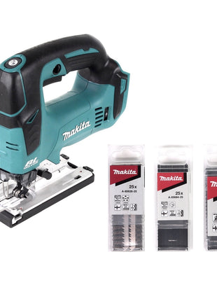 Makita DJV 182 Z Akku Pendelhubstichsäge 18V Brushless Solo + 78x Sägeblatt - ohne Akku, ohne Ladegerät - Toolbrothers