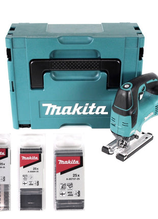 Makita DJV 182 ZJ Akku Pendelhubstichsäge 18V Brushless Solo + 78x Sägeblatt + Makpac - ohne Akku, ohne Ladegerät - Toolbrothers