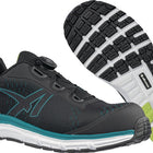 ALBATROS safety shoe AER55 IMPULSE LOW size 43 black/blue ( 4300700843 )