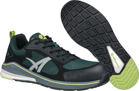 ALBATROS safety shoe AER58 GREEN LOW size 42 black/green ( 4300700852 )