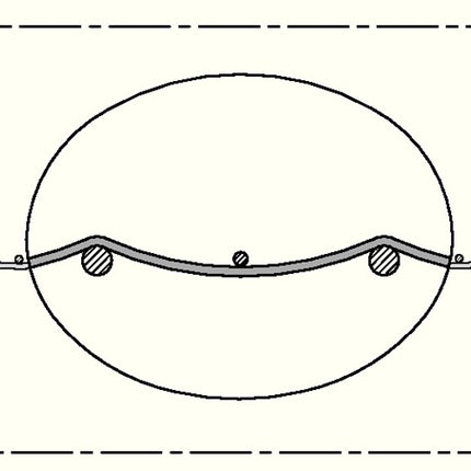 Tubo di aspirazione e soffiaggio NORRES NEO 390 ONE Ø interno 114 mm ( 4501400611 )
