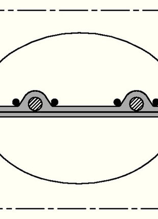 NORRES Absaug- und Gebläseschlauch NEO 390 TWO Innen-Ø 178-180 mm ( 4501400635 )