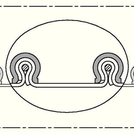 NORRES wąż ssący i dmuchawy CP VITON(R) 459 EC Ø wewnętrzna 60 mm ( 4501401303 )