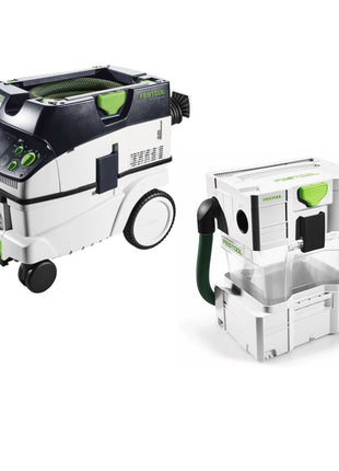 Festool CTM 26 E CLEANTEC Absaugmobil 16l Staubkl. M ( 574981 ) + Vorabscheider CT-VA 20 T - Toolbrothers