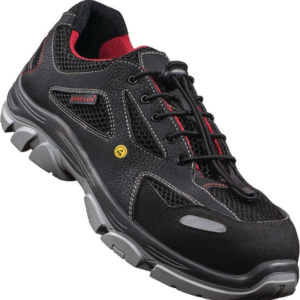 Zapato de seguridad STABILUS THILO LOW talla 41 negro/rojo (4703000071)
