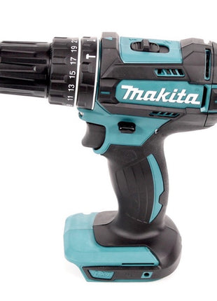 Makita DHP 482 RTJ - 18 V Li-Ion Akku Schlagbohrschrauber im Makpac + 2 x 5,0 Ah Akku + Ladegerät + Makita B-53811 Bit & Bohrer-Set 100-teilig - Toolbrothers