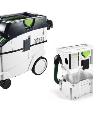 Festool CTM 36 E AC CLEANTEC Absaugmobil 36l Staubkl. M ( 574983 ) + Vorabscheider CT-VA - Toolbrothers