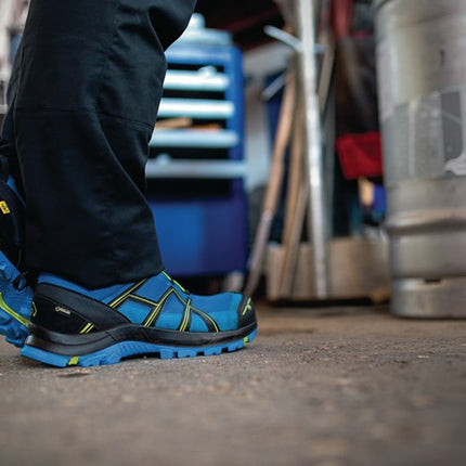 HAIX Sicherheitsschuh BE Safety 40.1 low Größe 10,5 (45,5) blau/citrus ( 4721000028 )