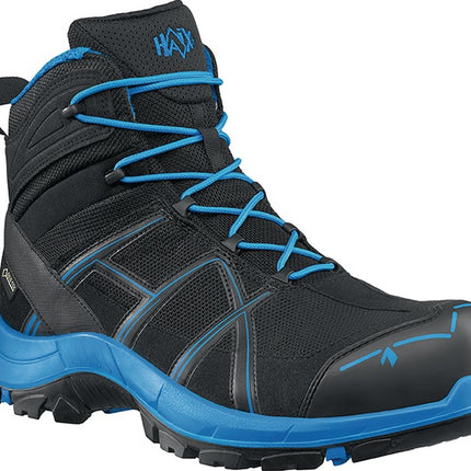HAIX Sicherheitsstiefel BE Safety 40.1 Mid Größe 9 (43) schwarz/blau ( 4721000041 )