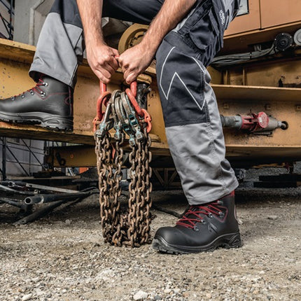 HAIX safety boots AIRPOWER(R) XR3 size 9 (43) black/red ( 4721000087 )