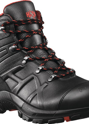 Bottes de sécurité HAIX BE Safety 54 Mid taille 6,5 (40) noir/rouge ( 4721000170 )