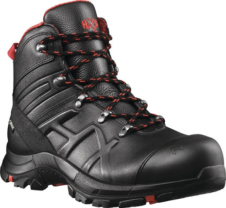 Bottes de sécurité HAIX BE Safety 54 Mid taille 6,5 (40) noir/rouge ( 4721000170 )