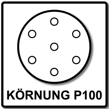 Festool STF D225 P100 GR S/25 Schleifscheibe Granat Soft 25 Stück ( 204222 ) für Langhalsschleifer PLANEX 225 EQ, PLANEX LHS-E 225 easy