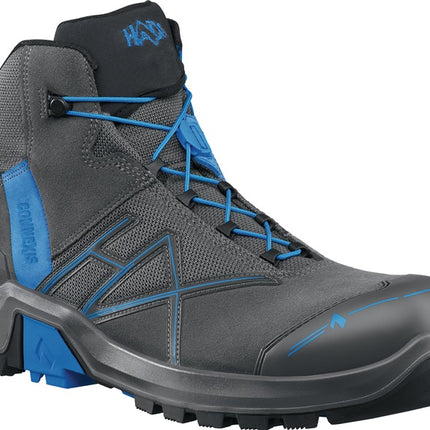 HAIX safety boots Connexis(R) GTX mid size 9 (43) grey/blue ( 4721000533 )