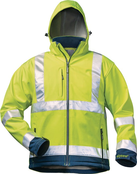 ELYSEE high-visibility softshell jacket LIAM size XXL ( 8000142493 )