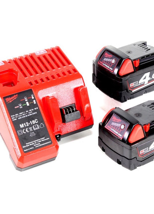 Milwaukee M18 BLDD 402 C 18 V Brushless Li-Ion Akku Bohrschrauber im Koffer + 2 x 4,0 Ah Akku + Ladegerät - Toolbrothers