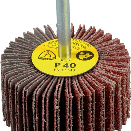 KLINGSPOR flap disc KM 613 Ø50xH30mm grit size 120 ( 8000352800 )