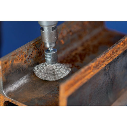 Brosse pinceau PFERD PBU ST Ø 15 mm épaisseur de fil 0,2 mm ( 8000432592 )