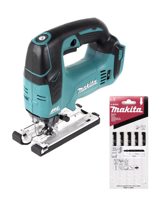 Makita DJV 182 Z Akku Pendelhubstichsäge 18V Brushless Solo + 8x Sägeblatt - ohne Akku, ohne Ladegerät - Toolbrothers