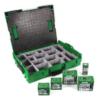 SPAX Montagekoffer Sortimo L-Boxx Aufbewahrungskoffer für Schrauben + 805 tlg. Zubehör-Set mit Senkmultikopfschrauben + Bits T-STAR plus - Toolbrothers