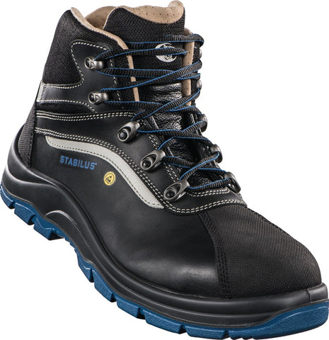 STABILUS Sicherheitsstiefel SPARTACUS MID Größe 40 schwarz/blau ( 8000468765 )