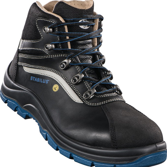 STABILUS Sicherheitsstiefel SPARTACUS MID Größe 42 schwarz/blau ( 8000468767 )