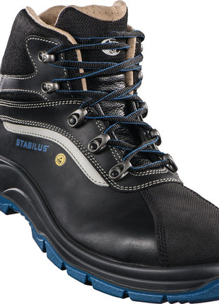 STABILUS Sicherheitsstiefel SPARTACUS MID Größe 45 schwarz/blau ( 8000468770 )