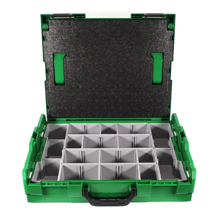 SPAX Montagekoffer Sortimo L-Boxx Aufbewahrungskoffer für Schrauben + 505 tlg. Zubehör-Set mit Senkmultikopfschrauben, Bits T-STAR plus - Toolbrothers