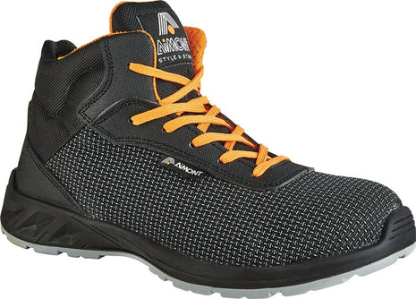 AIMONT Sicherheitsstiefel Diamont AVANGER Größe 42 schwarz/orange ( 8000477688 )