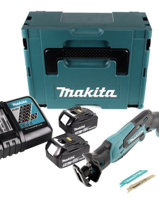 Makita DJR 183 RTJ Akku Reciprosäge 18V + 2x Akku 5,0Ah + Ladegerät + Makpac - Toolbrothers