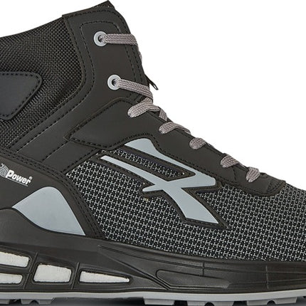 U.POWER Sicherheitsstiefel Fantom Größe 42 schwarz-grau ( 8000490012 )