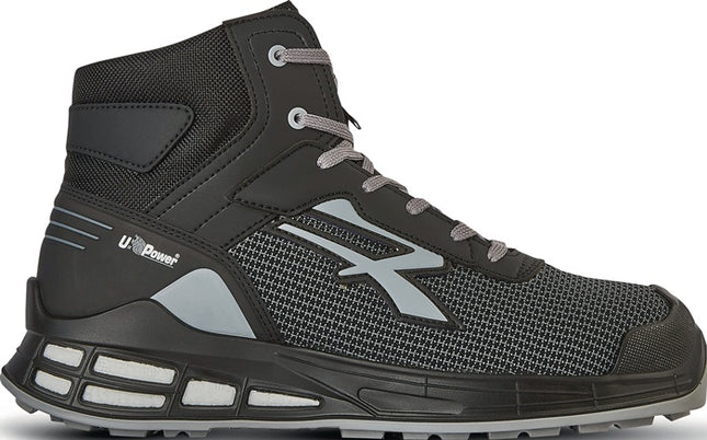 U.POWER stivali di sicurezza Fantom taglia 43 nero-grigio ( 8000490013 )