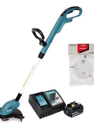 Makita DUR 181 RM1 Akku Rasentrimmer 18 V 260 mm + 1x Akku 4,0 Ah + Ladegerät + 1x Mähfaden - Toolbrothers