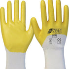 NITRAS gloves 03405 size 8 white/yellow ( 8000636642 )