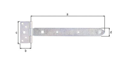 GAH Kreuzgehänge  L.292,5 x 45xB.90 x 34xStärke 2,3 mm ( 8001514118 )