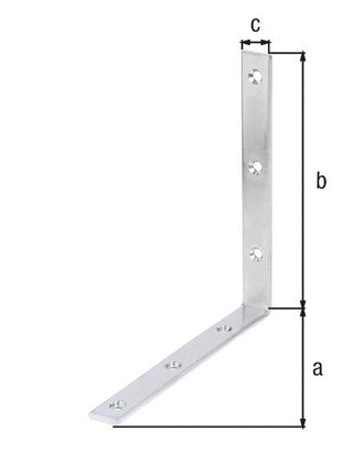 Ángulo de haz GAH L180x180 mm ancho 20 mm (8001514139)