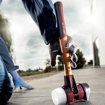 HALDER Schonhammer SIMPLEX Kopf-D. 80mm Länge 490 Kopf-B.175mm ( 8002360753 )