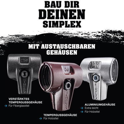 HALDER Schonhammerkopf  Kopfdurchmesser 80mm ( 8002360802 )