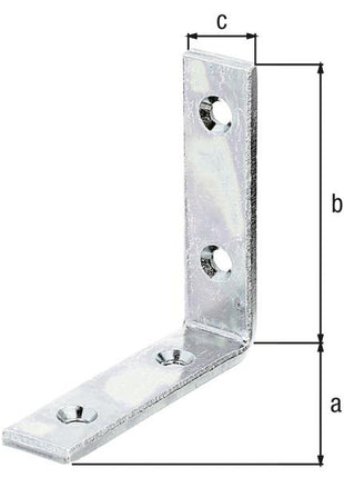 Ángulo de haz GAH L80x80 mm ancho 20 mm (8002379802)