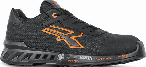 Chaussures de sécurité U.POWER BRUCE taille 45 noir/orange ( 8002410996 )