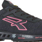 Chaussures de sécurité pour femmes U.POWER MICHELLE taille 37 noir/rose ( 8002411065 )