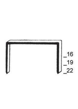 Prebena B19CLF Heftklammern 19mm verbronzt 10.000 Stück - Toolbrothers