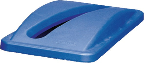 Couvercle RUBBERMAID polyéthylène bleu L290xP520mm (9000468564)